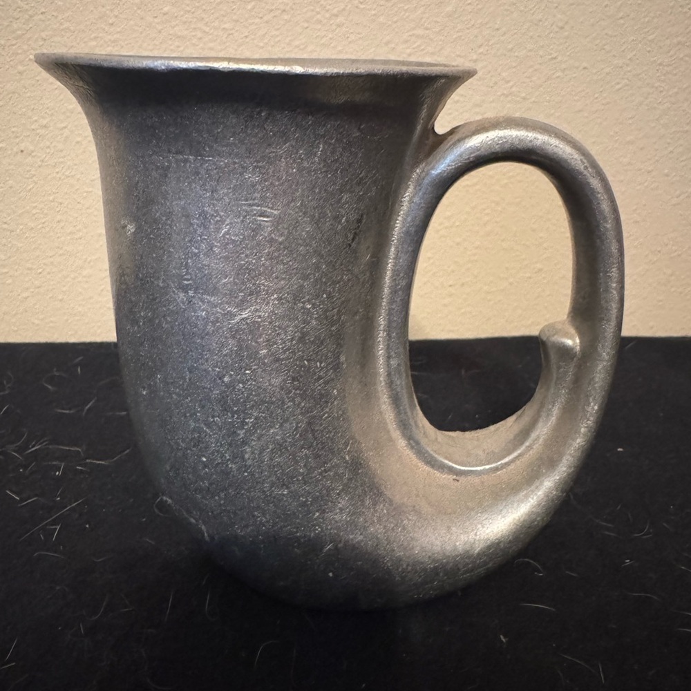 Vintage Wilton Armetale RWP Pewter Tankard Mug French Horn Design